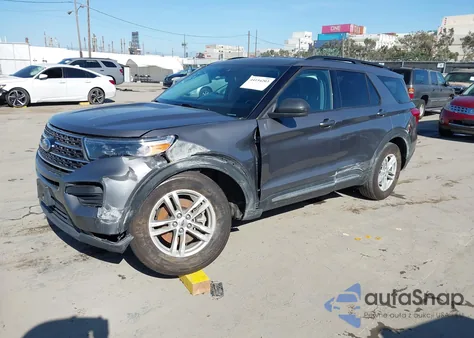 2021 Ford Explorer Xlt z USA, uszkodzony, nr VIN 1FMSK7DHXMGC10870